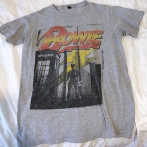 David Bowie graphic tee